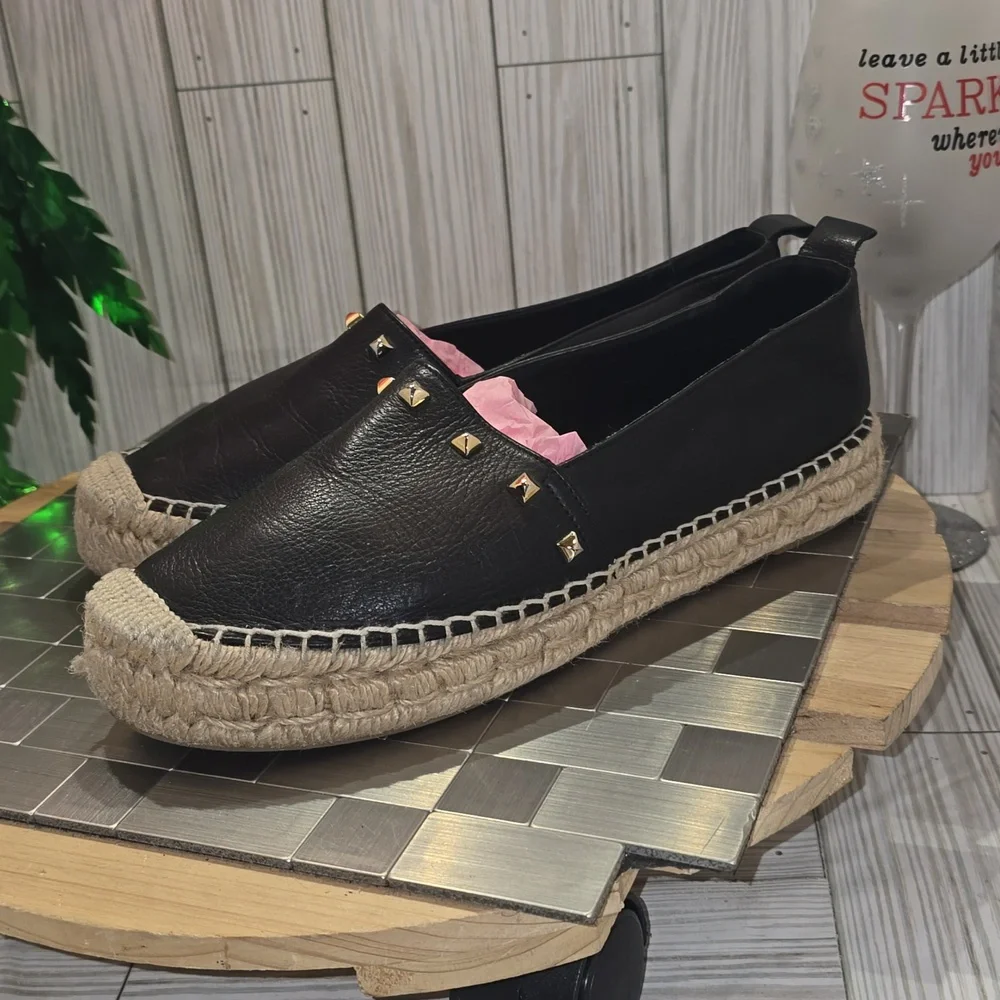 The shoes box‎ LEATHER espadrille